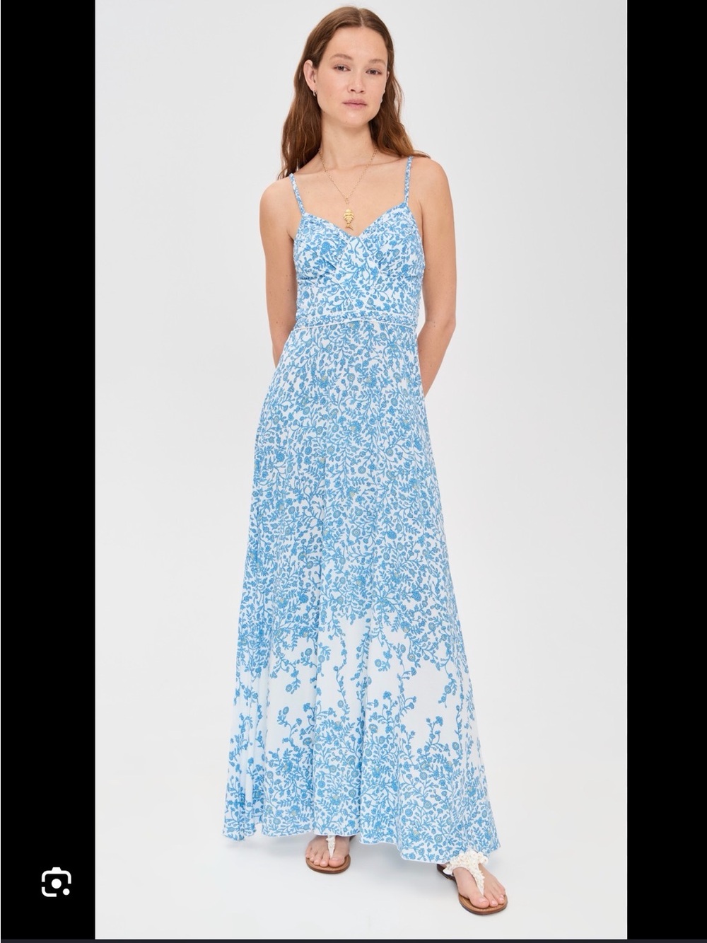 Poupette St Barth floral dress Size S